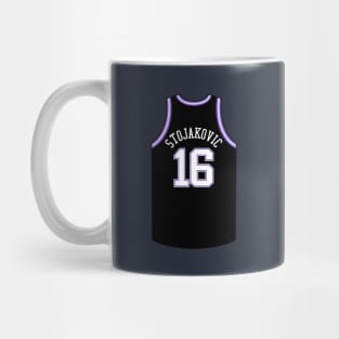 Predrag Stojakovic Sacramento Jersey Qiangy Mug